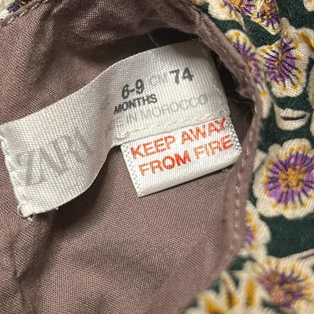 Kids Zara Floral Dress - Picture 6 of 8